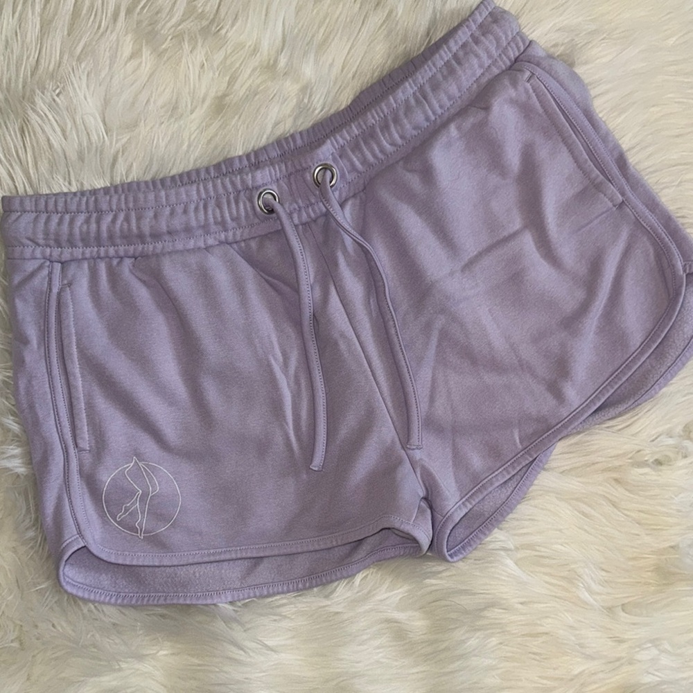 Lavender Casual Shorts
